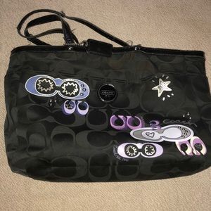 Coach diaper bag